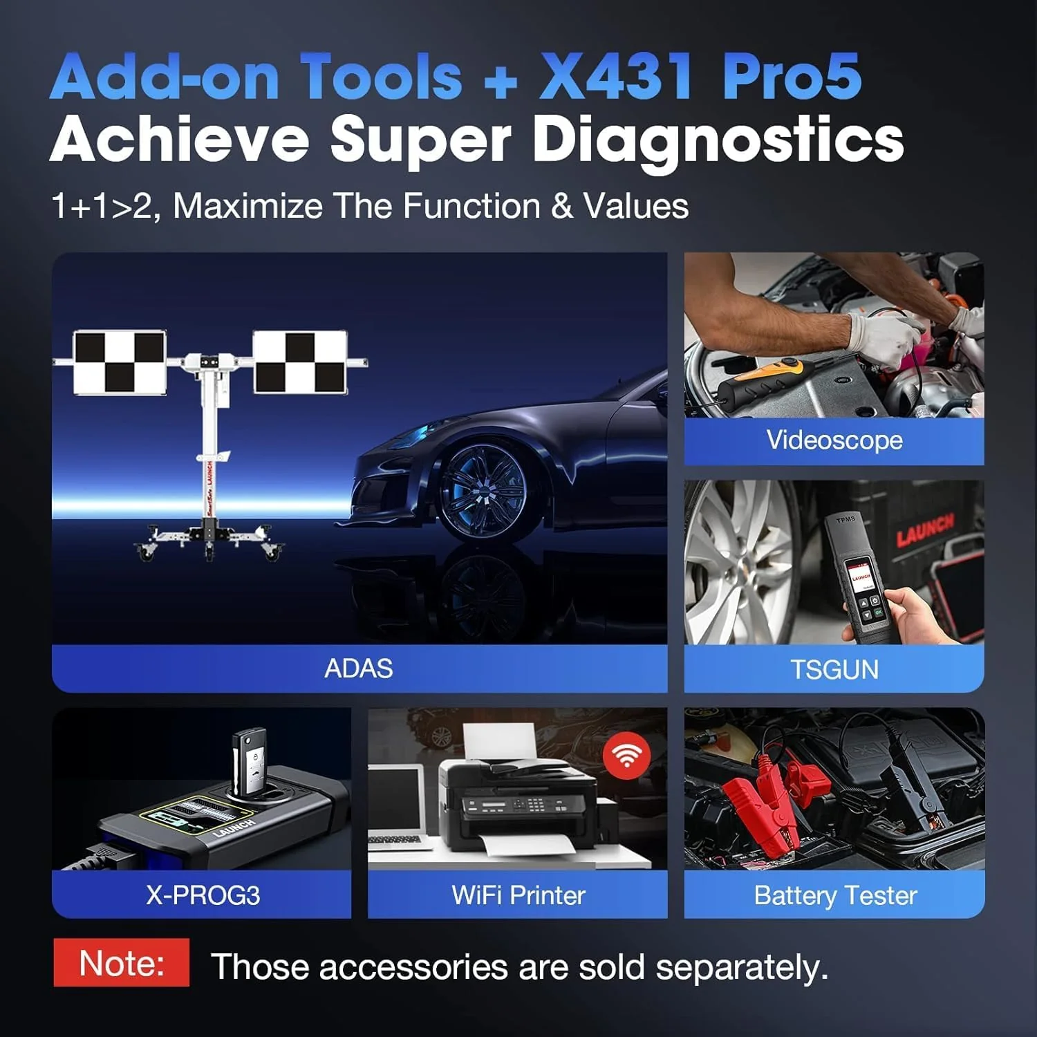 LAUNCH X431 PRO5 Scan Tool, J2534 Reprogramming Tool, ECU Online Coding, Topology Mapping, Upgraded of X431 V+, Bi-Directional Diagnostic Scanner, with SmartBox 3.0 CANFD & DOIP, 2 Years Update - Image 9