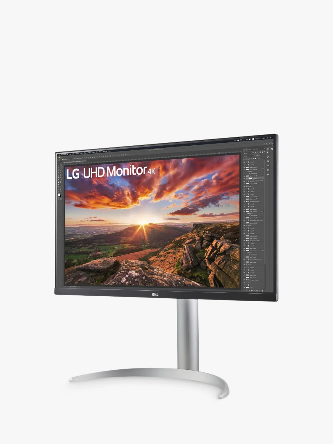 LG 4K Ultra HD 27" Gaming Monitor with VESA DisplayHDR 400 and AMD FreeSync, USB Type-C Ports, Ergonomic Stand, 95% DCI-P3 Colour Spectrum - Image 2