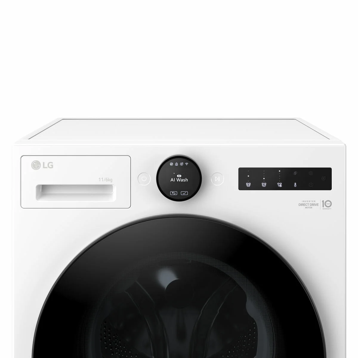 LG W4X7016TWB, 11kg/6kg Washer Dryer, E Rated in White - Image 3