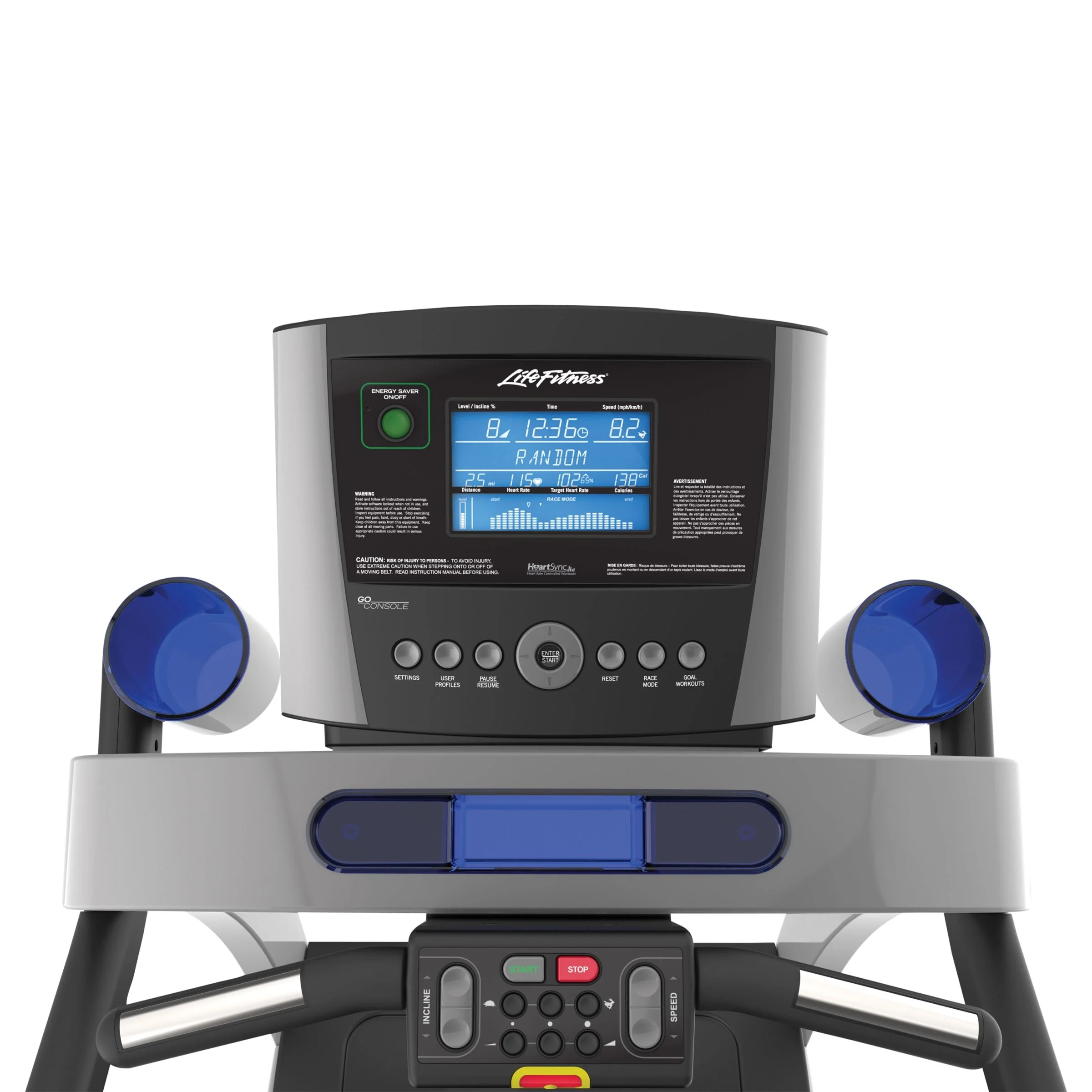 Life Fitness T5 Treadmill with Go Console - Image 2