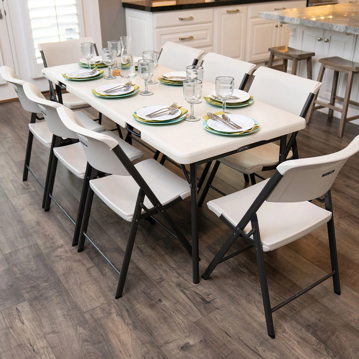 Lifetime 6ft Fold in Half Commercial Grade Table - Image 4