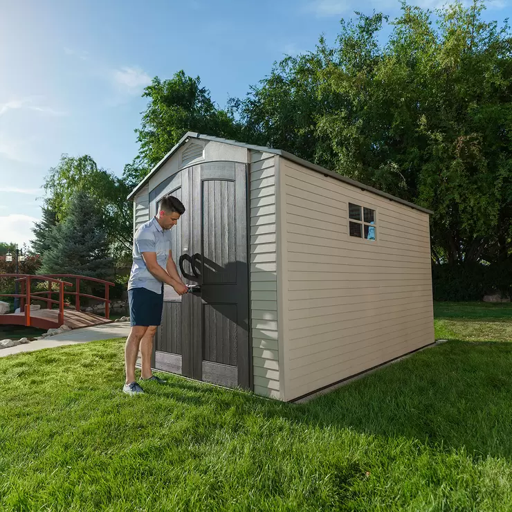 Lifetime 7ft x 12ft (2.1 x 3.6m) Storage Shed - Model 60282 - Image 7