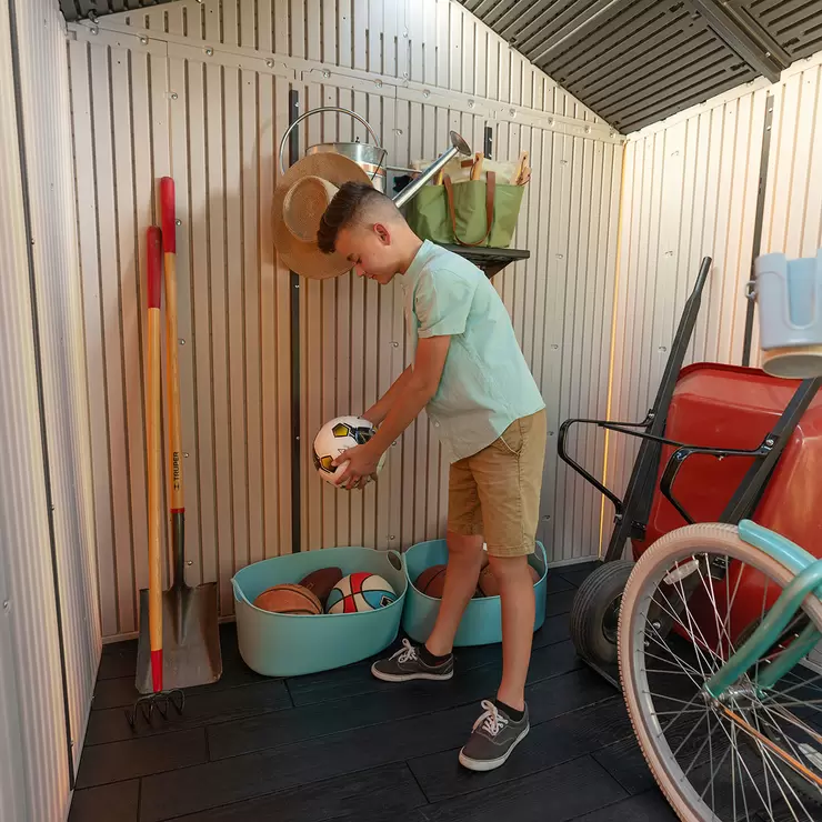 Lifetime 7ft x 12ft (2.1 x 3.6m) Storage Shed - Model 60282 - Image 8