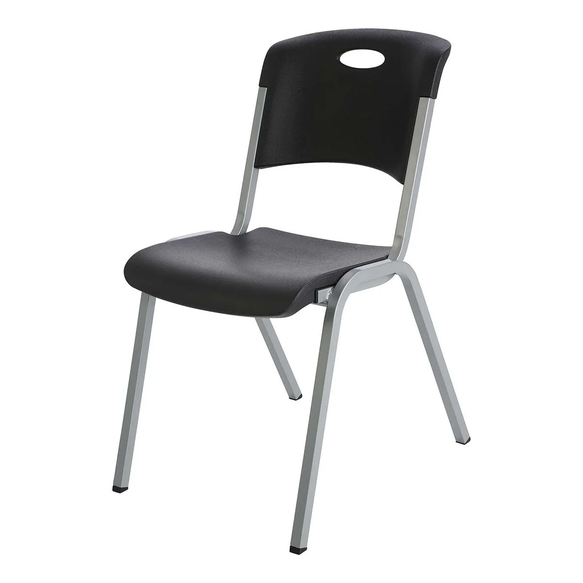 Lifetime Black Stacking Chair, 14 Pack - Image 6