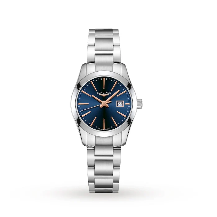 Longines Conquest 29.5mm Ladies Watch Luxury Watch Swiss Made High Precision Movement Sapphire Crystal L22864926
