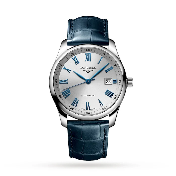 Longines Elegance Automatic 40mm Men’s Watch with Silver Material Dial, Stainless Steel Case, 30m Water Resistant / L27934792