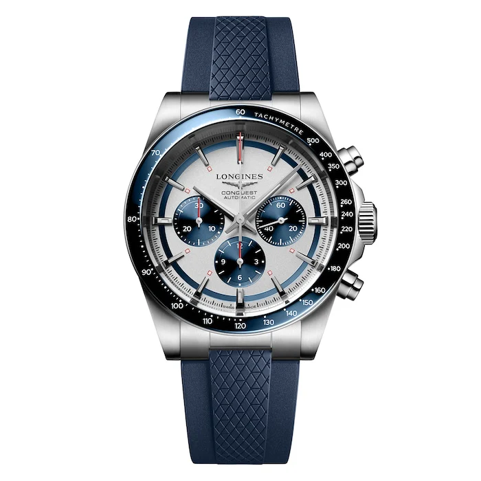 Longines Heritage Automatic 42mm Men’s Watch with Silver Material Dial, Stainless Steel Case, 100m Water Resistant / L38354989