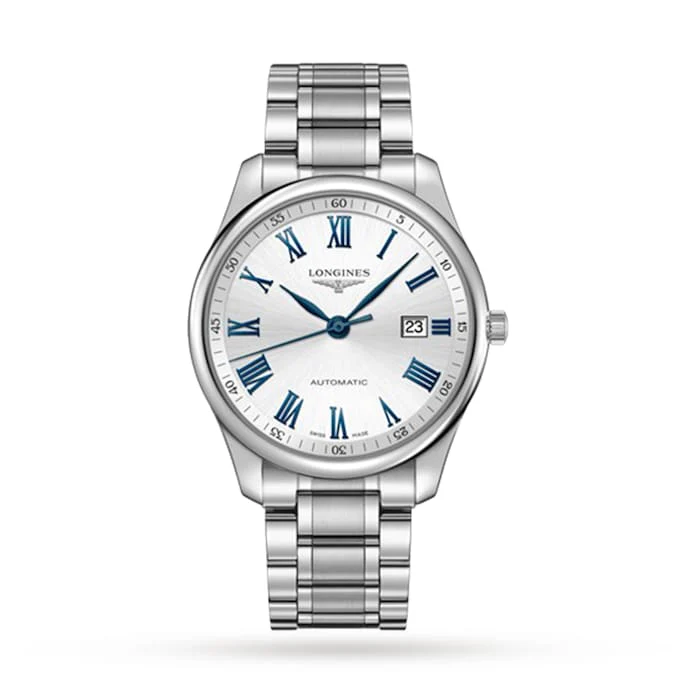 Longines Heritage Automatic 42mm Men’s Watch with Silver Material Dial, Stainless Steel Case & Bracelet, 30m Water Resistant / L28934796