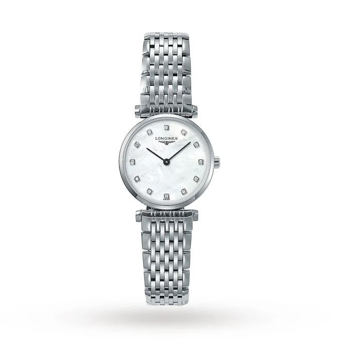 Longines La Grande Classique 24mm Diamond Dot Quartz Ladies Watch Luxury Watch Swiss Made  L42094876