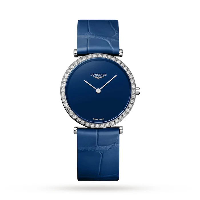 Longines La Grande Classique Blue Dial 39mm Ladies Watch Luxury Watch Swiss Made High Precision Movement L45230902