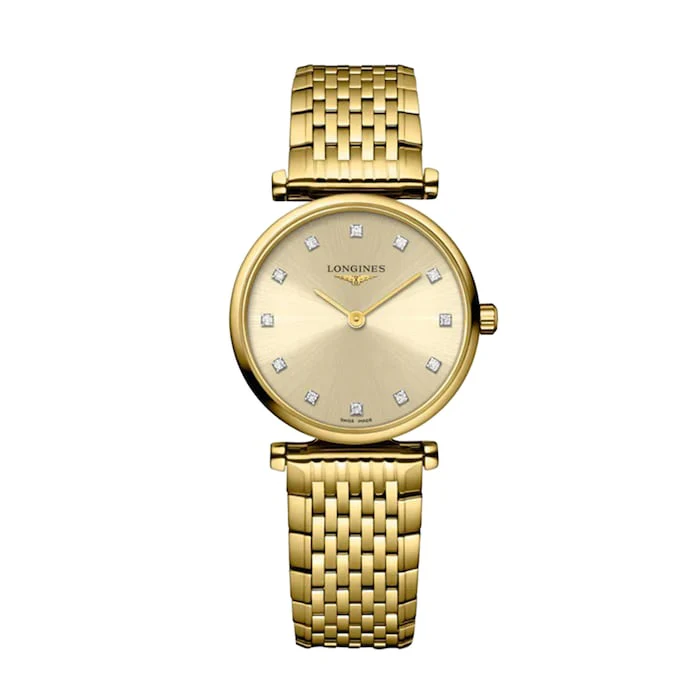 Longines La Grande Classique De Longines 24mm Ladies Watch Gold Luxury Watch Swiss Made High Precision Movement L42092378