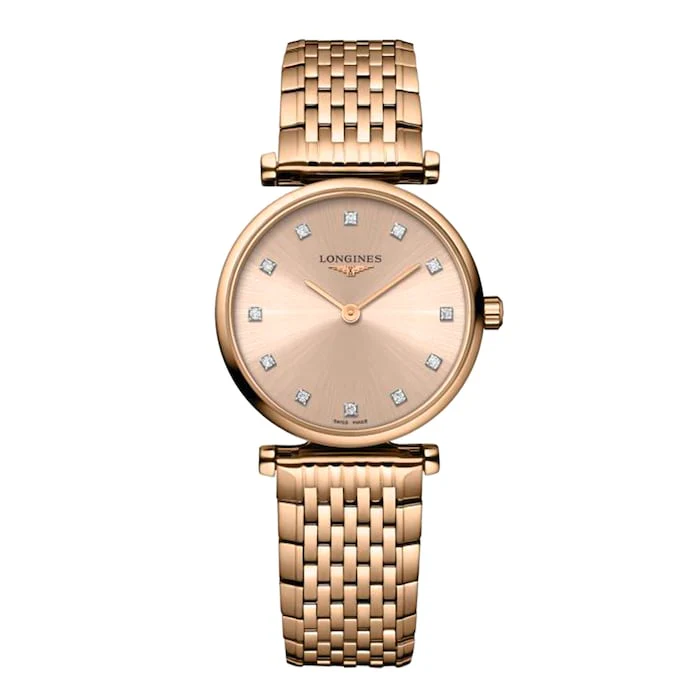 Longines Le Grande Classique 24mm Ladies Watch Rose Luxury Watch Swiss Made High Precision Movement L42091908