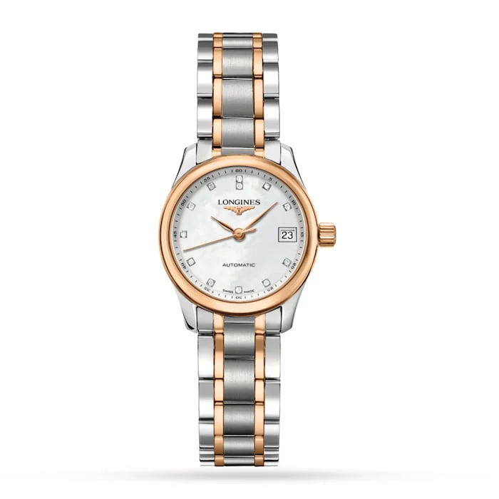 Longines Master Collection 25.5mm Stainless Steel/Gold 18K Automatic Ladies Watch Luxury Watch L21285897