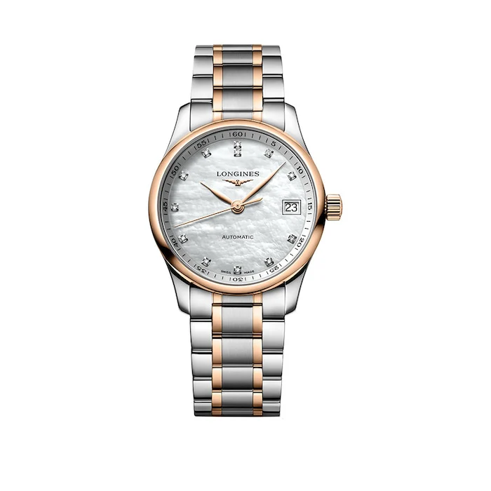Longines Master Collection 34mm Ladies Watch Mother Of Pearl Luxury Watch Swiss Made High Precision Movement L23575897