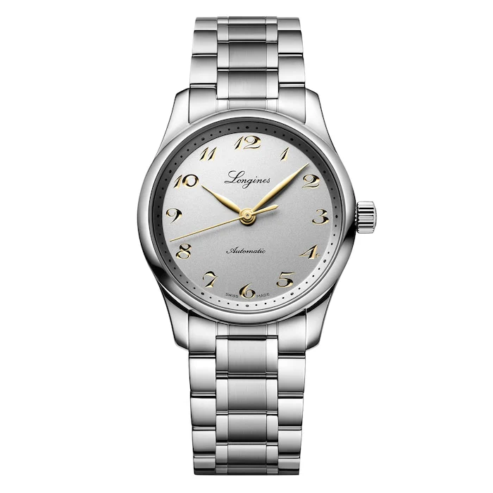 Longines Master Collection 34mm Ladies Watch Silver Luxury Watch Swiss Made High Precision Movement L23574726