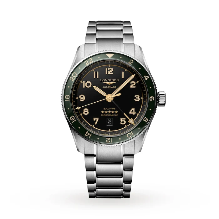 Longines Spirit Zulu Time “Pioneering time zones†42mm Luxury Watch Luxury Watch Swiss Made Highâ Precision Movement Sapphire Crystal Stainless Steel Case L38124636