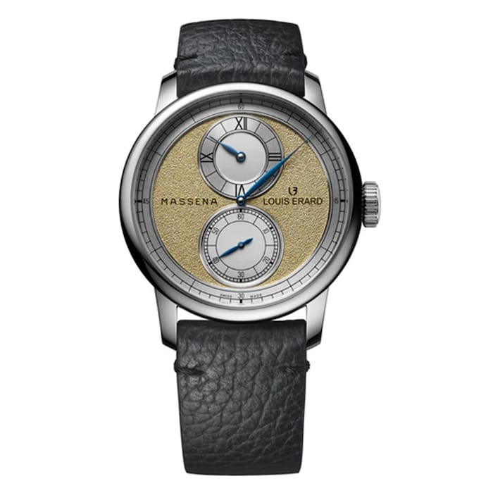 Louis Erard Automatic 42mm Men’s Watch with Gold Material Dial, Stainless Steel Case, 50m Water Resistant / 85237AA75.BVA103