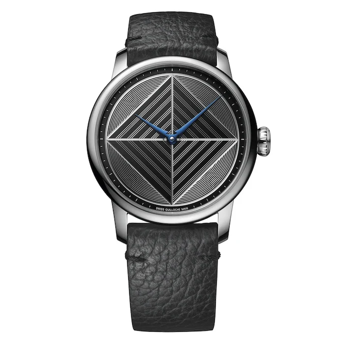Louis Erard Automatic 42mm Men’s Watch with Grey Material Dial, Stainless Steel Case, 50m Water Resistant / 34237AA95.BVA103