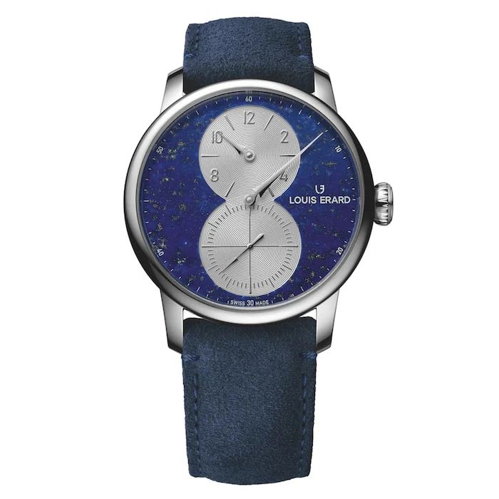 Louis Erard Excellence Régulateur Lapis-Lazuli Limited Edition 42mm Unisex Watch Blue 85237AA35.BVA35