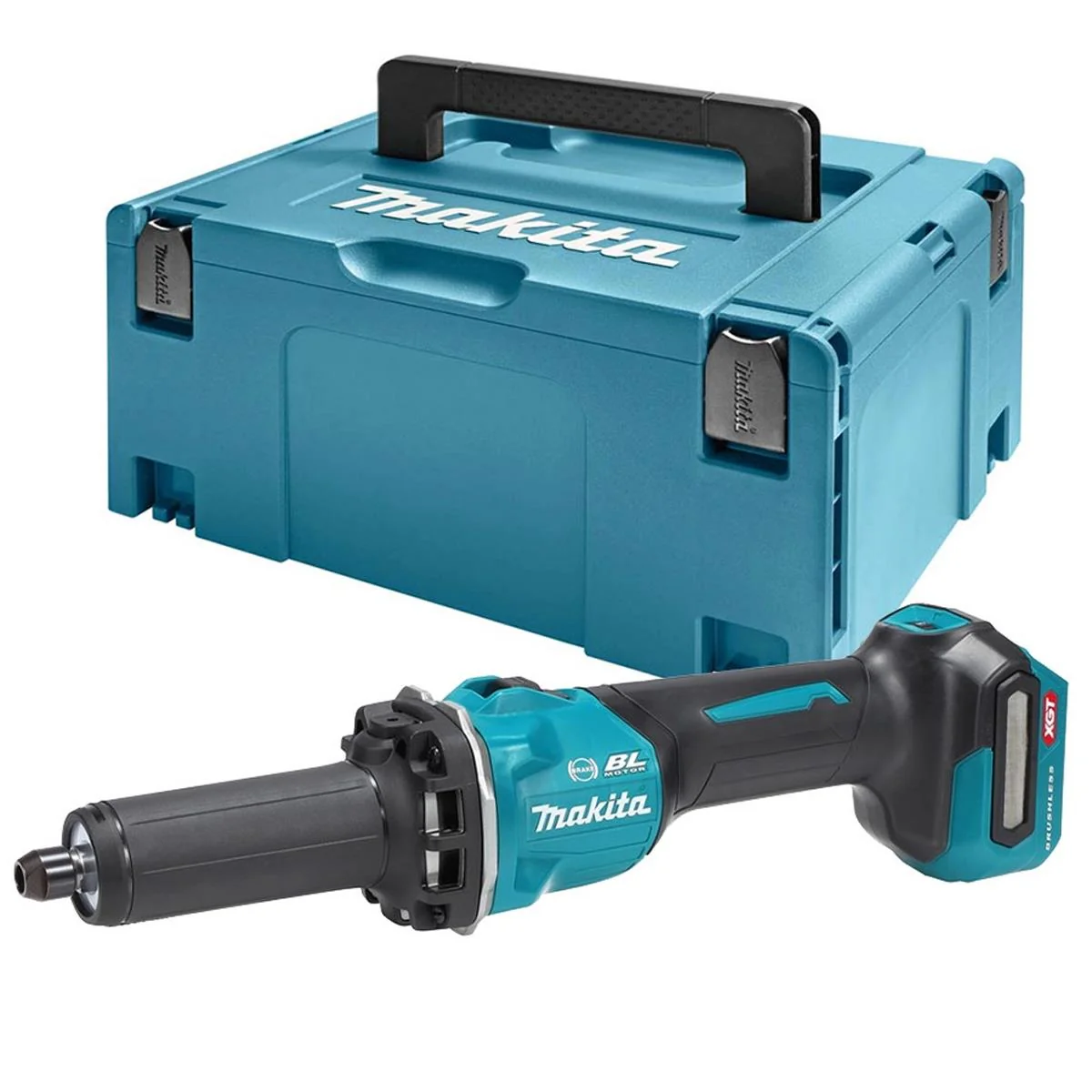 Makita GD001GZ01 40V Max XGT 6mm Brushless Die Grinder Body Only With Makpac Case
