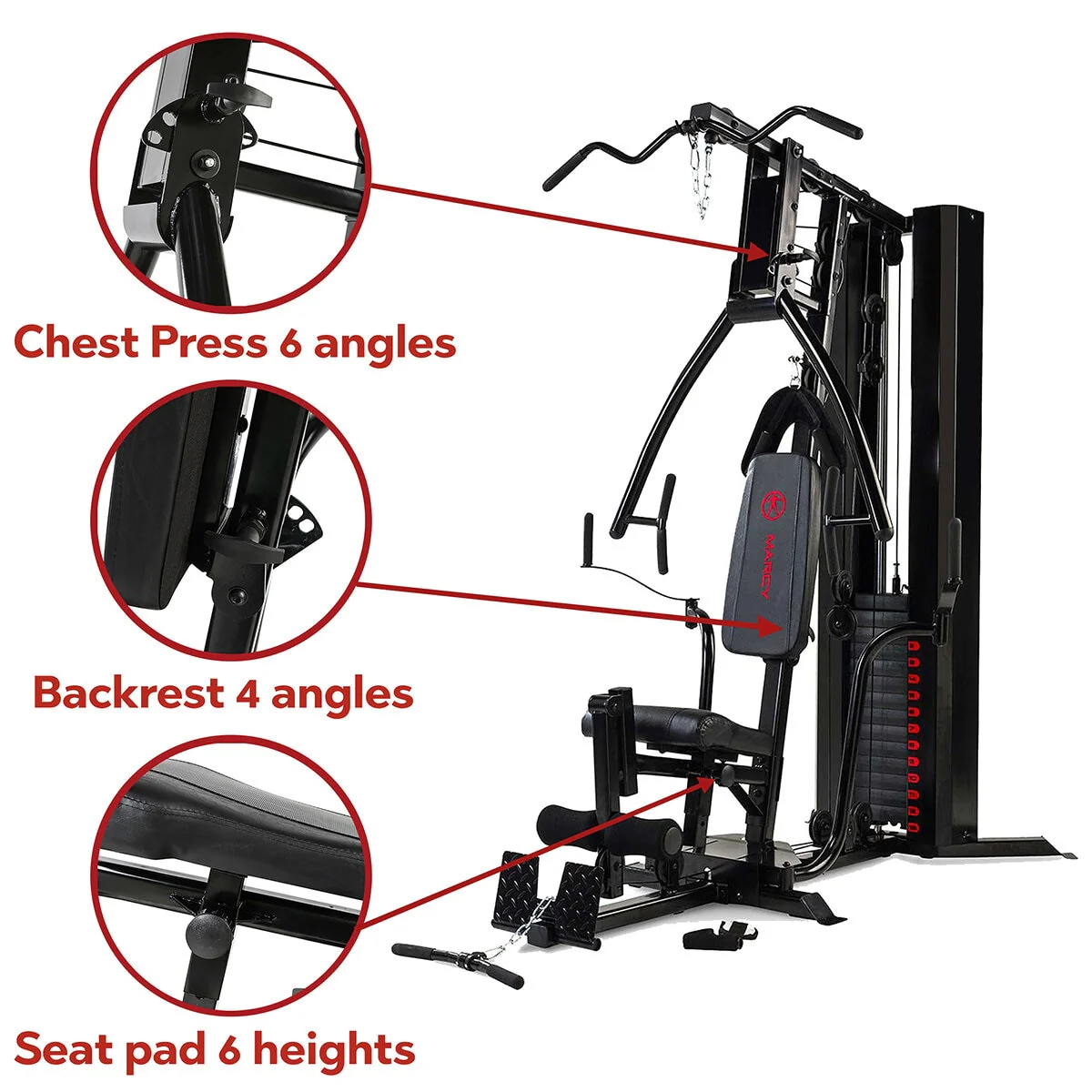Marcy Eclipse HG5000 Deluxe Home Gym - Image 5