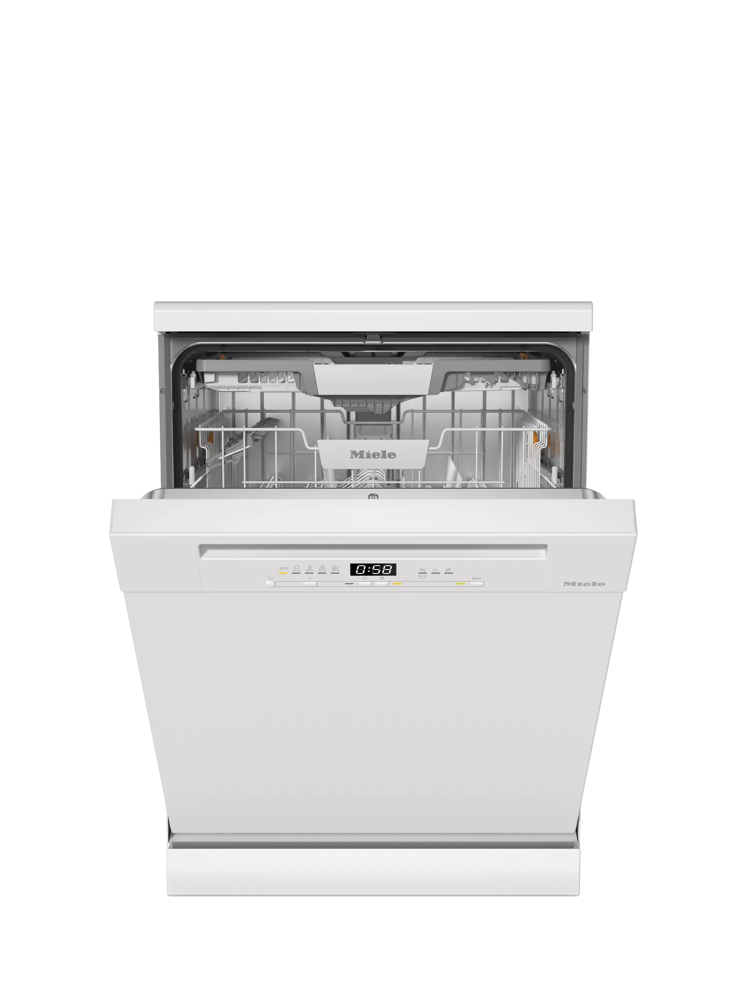 Miele G5811 SC Active Plus Freestanding Dishwasher, White