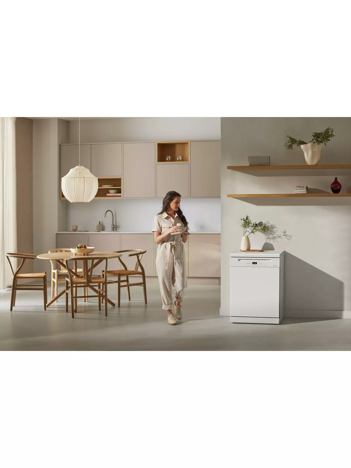 Miele G5811 SC Active Plus Freestanding Dishwasher, White - Image 5