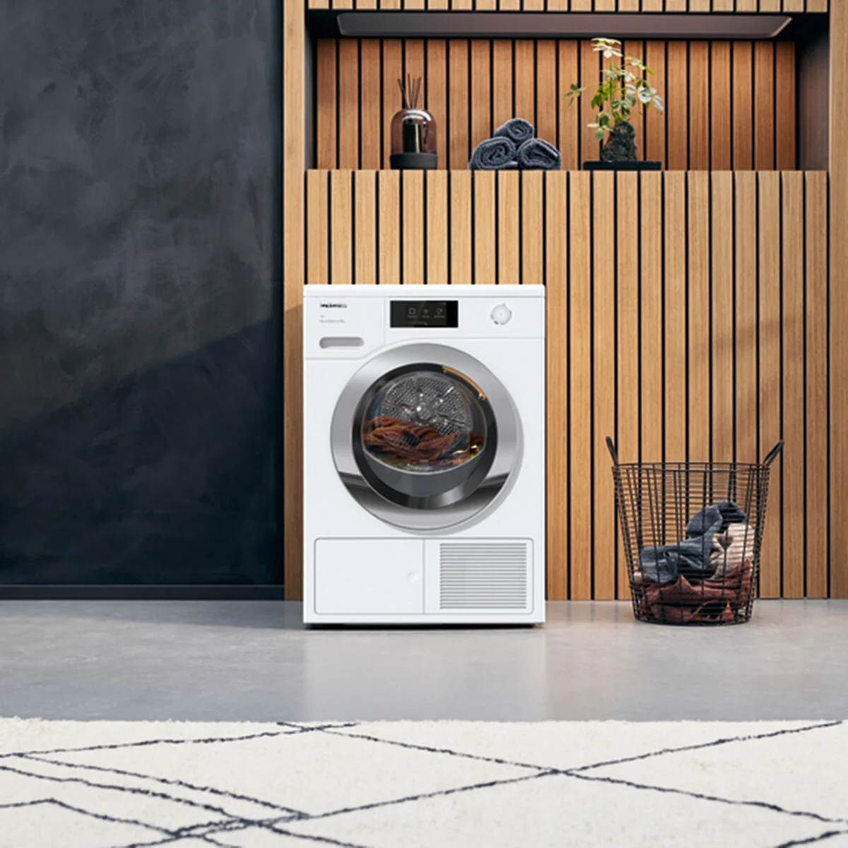 Miele TCR780WP 9kg Heat Pump Dryer, A+++ Rated in White - Image 3