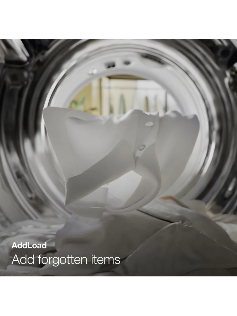 Miele WED025 WCS Freestanding Washing Machine, 8kg Load, 1400rpm Spin, White - Image 5