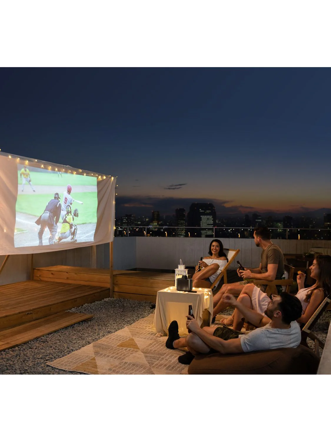 Nebula Mars II Pro HD Ready Smart Portable Projector, 500 Lumens - Image 4
