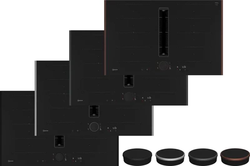 Neff N 90 V68YYX4C0, Induction hob with integrated ventilation system
