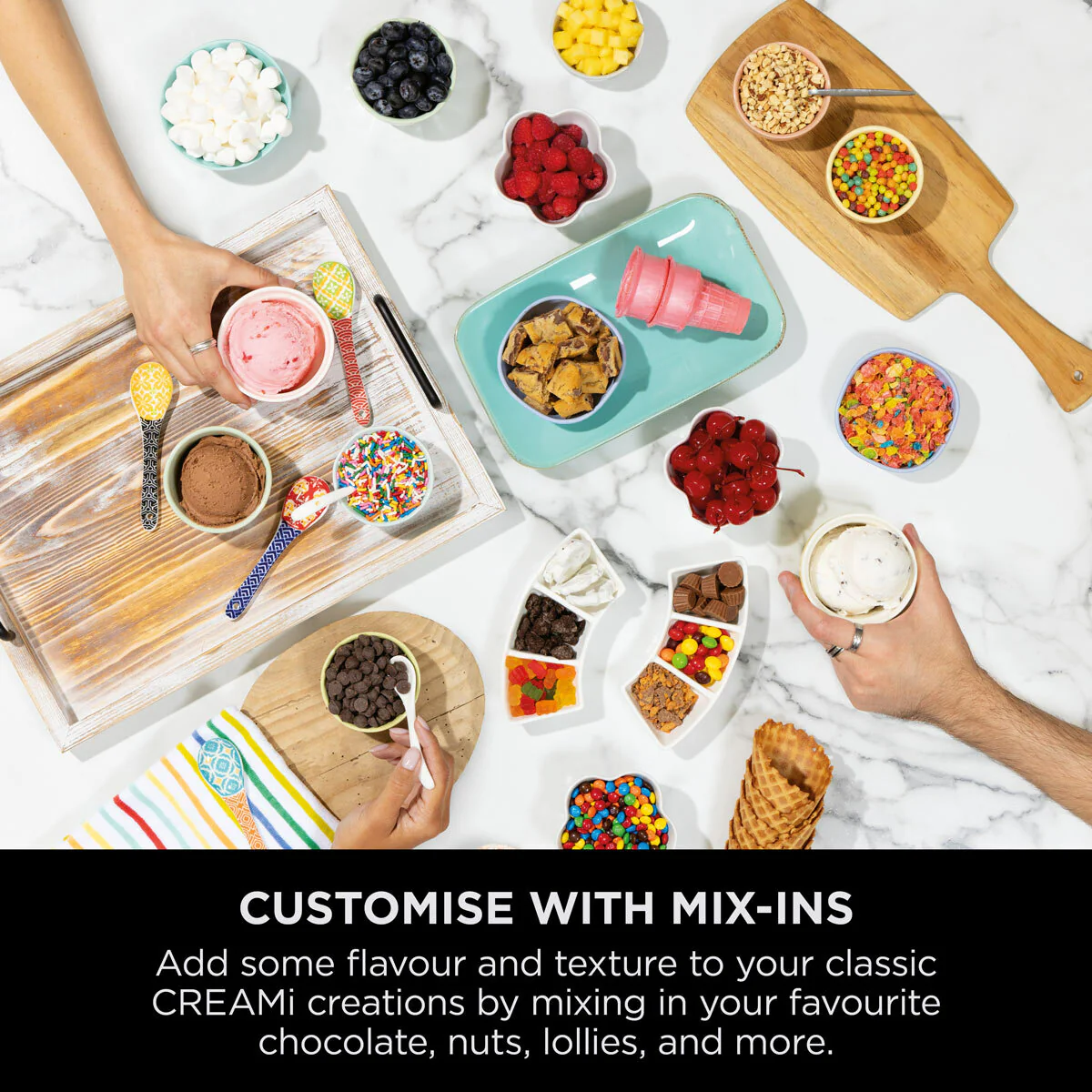Ninja Swirl by Creami 13-in-1 Soft Serve & Ice Cream Maker, NC701UK - Image 7