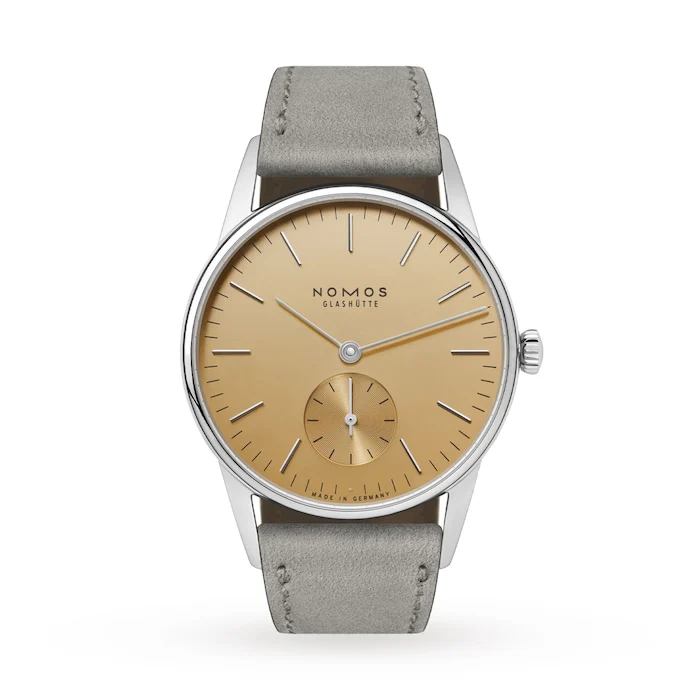 NOMOS Glashutte Orion 33 Gold Luxury Watch Luxury Watch Swiss Made High Precision Movement Sapphire Crystal 359
