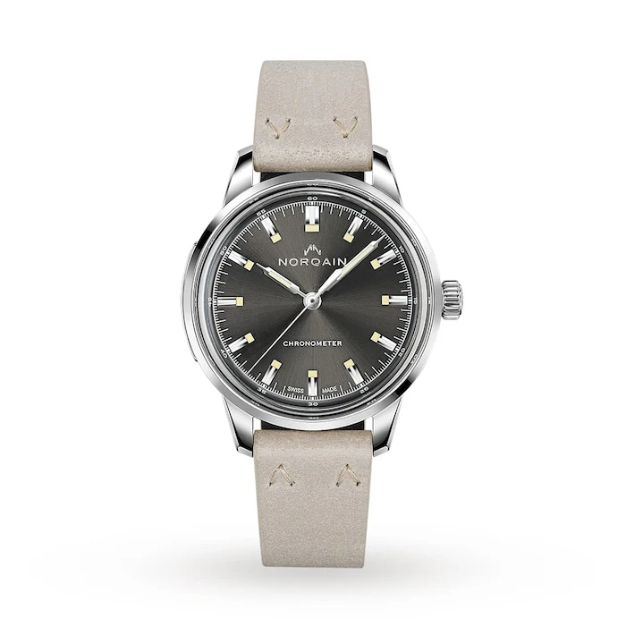 Norqain Freedom 60 39mm Grey Luxury Watch Luxury Watch Swiss Made High Precision Movement NN2001SA/T201/18DOS.16S
