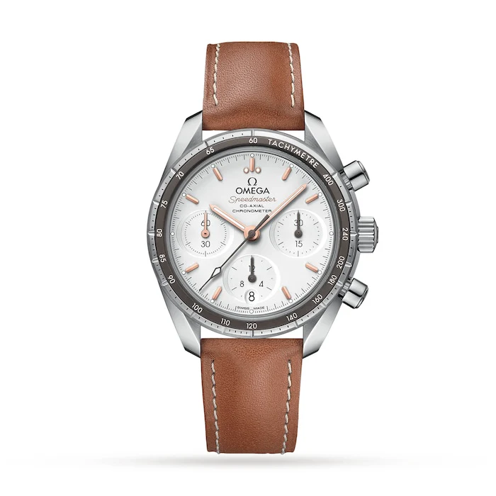 Omega Automatic 38mm Men’s Watch with Silver Material Dial, Stainless Steel Case, 100m Water Resistant / O32432385002001