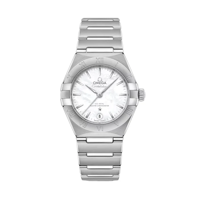 Omega Constellation 29mm, Steel on Steel Ladies Watch Luxury Watch Swiss Made High Precision Movement O13110292005001