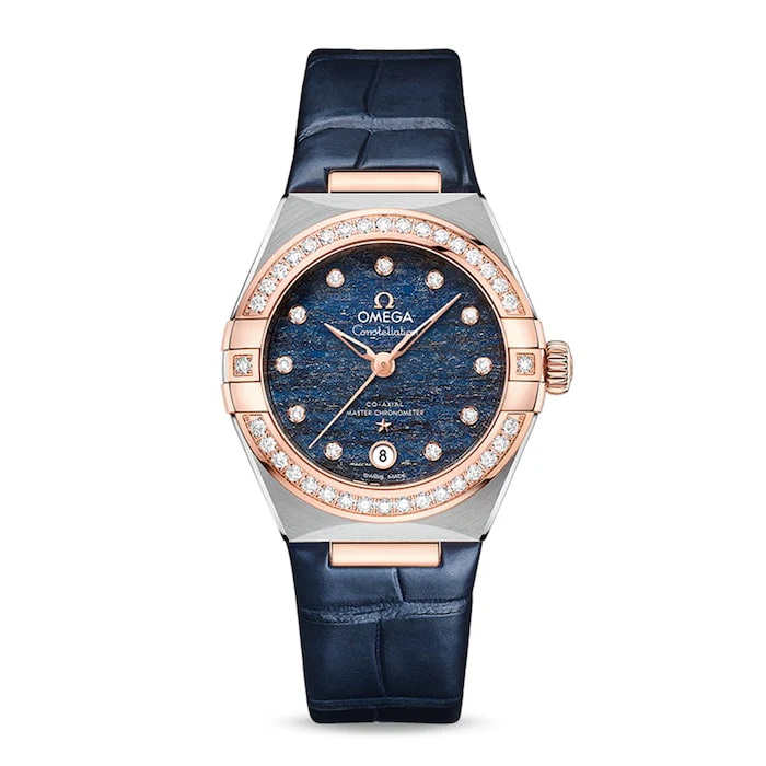 Omega Constellation Co-Axial Master Chronometer 29mm Ladies Watch Blue Luxury Watch  O13128292099003