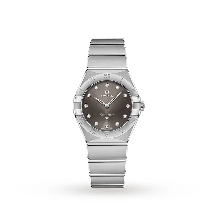 Omega Constellation Manhattan 28mm Ladies Watch Luxury Watch Swiss Made High Precision Movement  O13110286056001