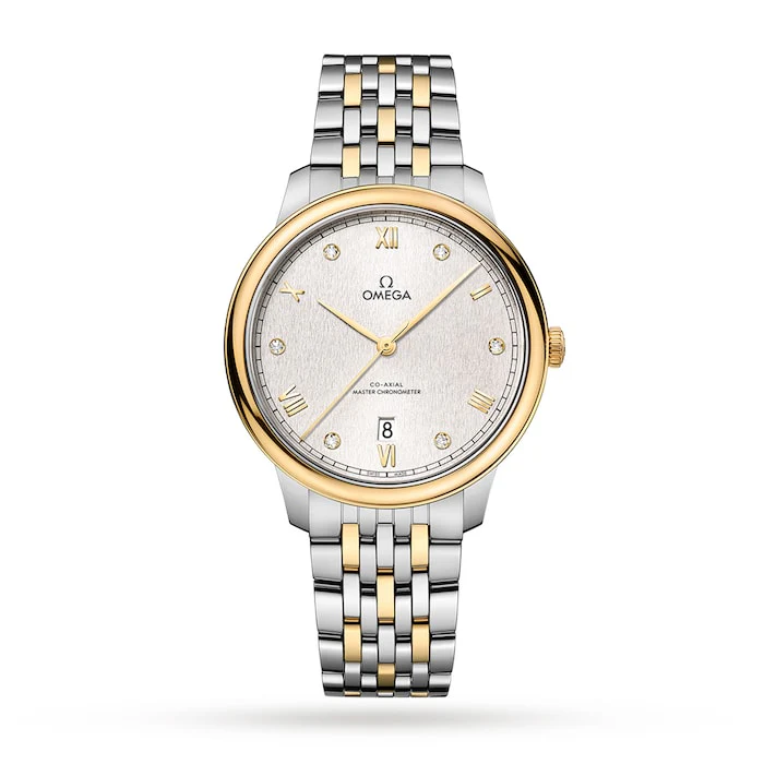 Omega Elegance Automatic 40mm Men’s Watch with Silver Material Dial, Stainless Steel Case & Bracelet, 30m Water Resistant / O43420402052001