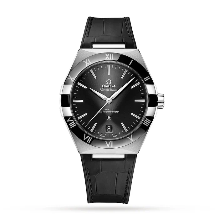 Omega Heritage Automatic 41mm Men’s Watch with Black Material Dial, Stainless Steel Case, 50m Water Resistant / O13133412101001