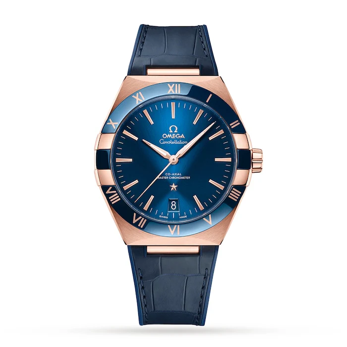 Omega Heritage Automatic 41mm Men’s Watch with Blue Material Dial, Ceramic Case, 50m Water Resistant / O13163412103001