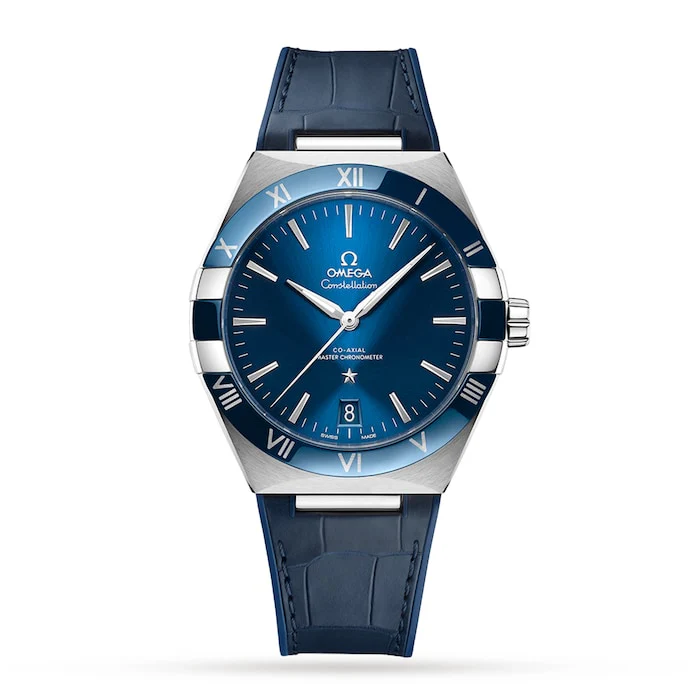 Omega Heritage Automatic 41mm Men’s Watch with Blue Material Dial, Stainless Steel Case, 50m Water Resistant / O13133412103001