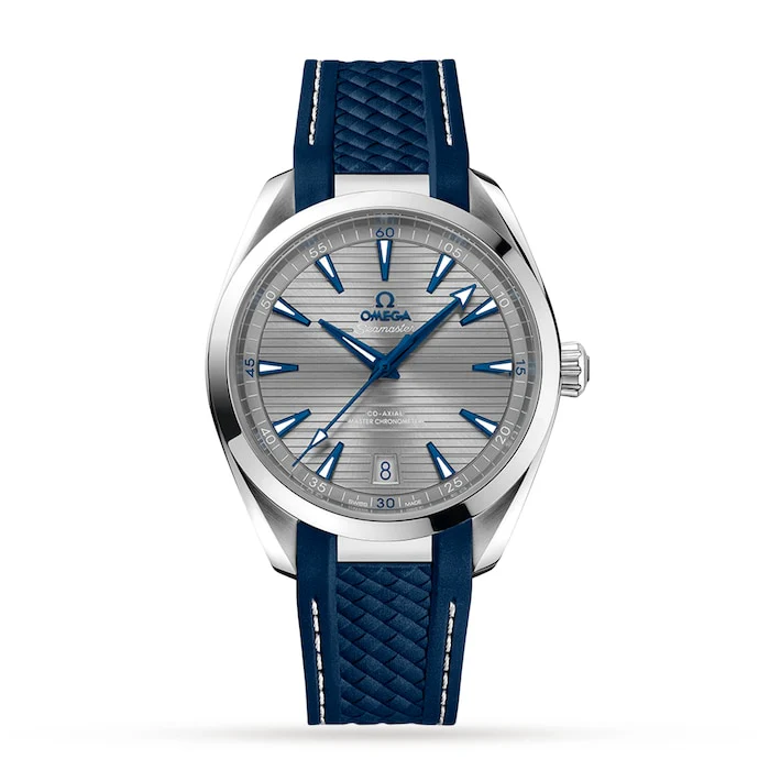 Omega Heritage Automatic 41mm Men’s Watch with Grey Material Dial, Stainless Steel Case, 150m Water Resistant / O22012412106001