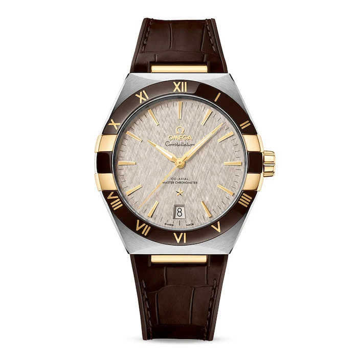 Omega Heritage Automatic 41mm Men’s Watch with Grey Material Dial, Stainless Steel Case, 50m Water Resistant / O13123412106002