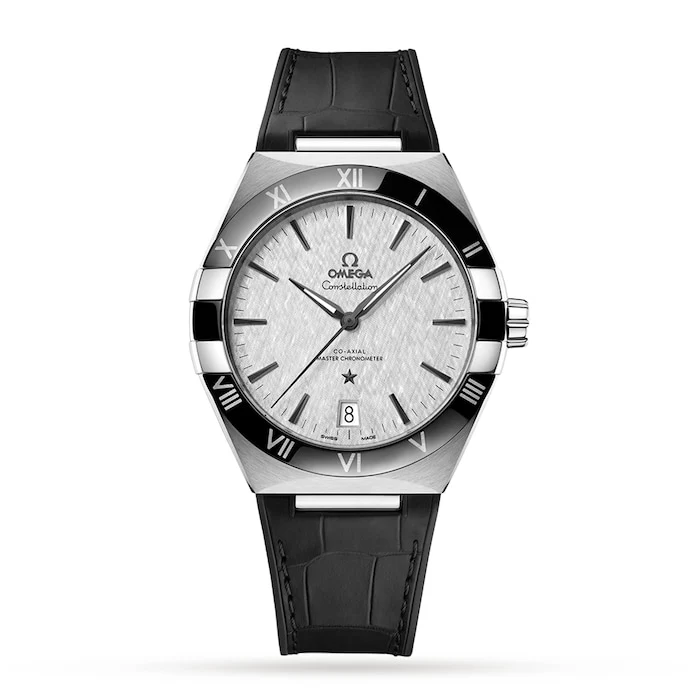 Omega Heritage Automatic 41mm Men’s Watch with Grey Material Dial, Stainless Steel Case, 50m Water Resistant / O13133412106001