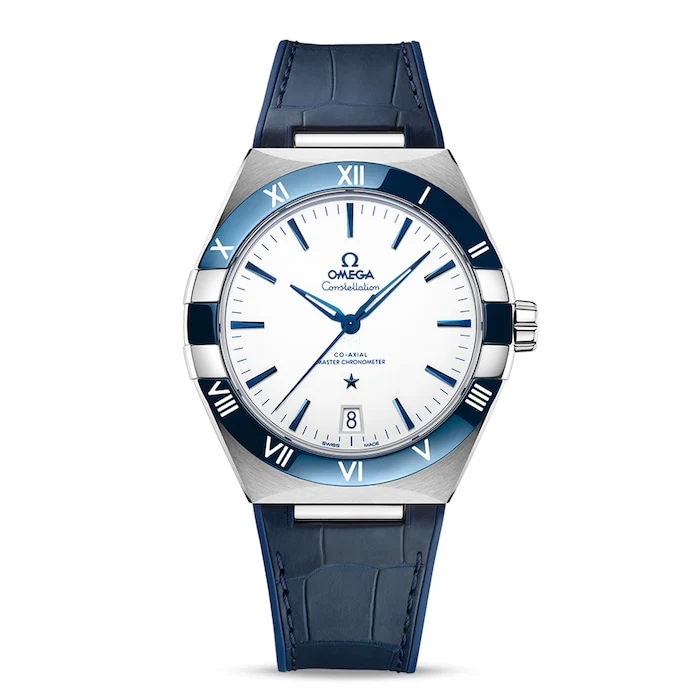 Omega Heritage Automatic 41mm Men’s Watch with White Material Dial, Stainless Steel Case, 50m Water Resistant / O13133412104001