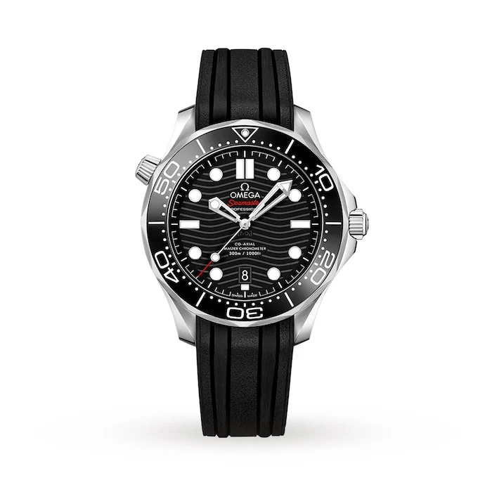Omega Heritage Automatic 42mm Men’s Watch with Black Material Dial, Stainless Steel Case, 300m Water Resistant / O21032422001001