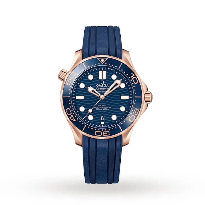 Omega Heritage Automatic 42mm Men’s Watch with Blue Material Dial, Ceramic Case, 300m Water Resistant / O21062422003001
