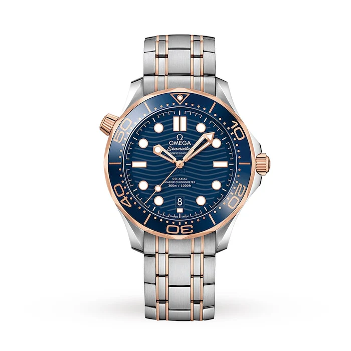 Omega Heritage Automatic 42mm Men’s Watch with Blue Material Dial, Stainless Steel Case & Bracelet, 300m Water Resistant / O21020422003002