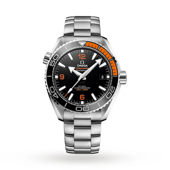 Omega Heritage Automatic Men’s Watch with Black Material Dial, Stainless Steel Case & Bracelet, 600m Water Resistant / O21530442101002